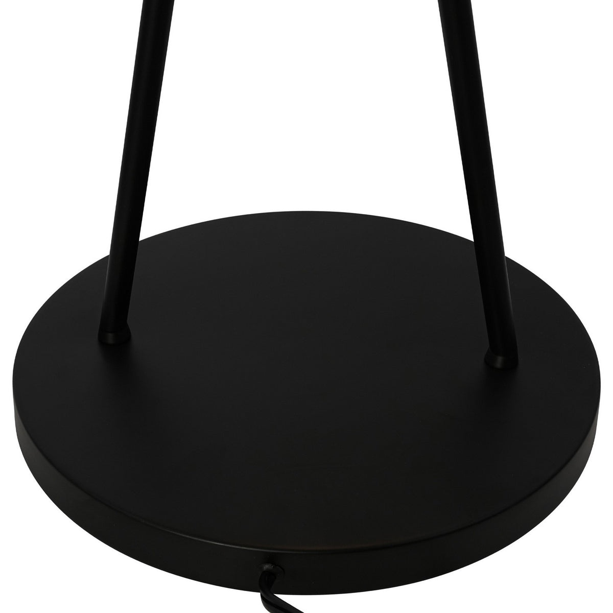 Artcraft - AC10046BK - LED Floor Lamp - Cortina - Black, Brushed Brass