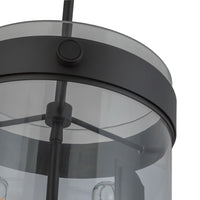 Artcraft - AC10051BK - Three Light Pendant - Dahlia - Black