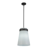 Artcraft - AC10640BK - One Light Pendant - Dahlia - Black