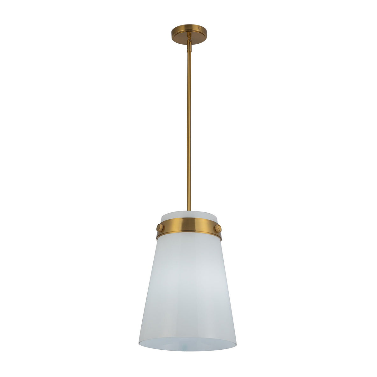 Artcraft - AC10640BR - One Light Pendant - Dahlia - Brushed Brass