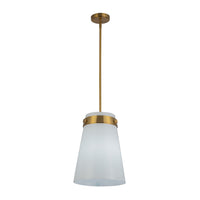 Artcraft - AC10640BR - One Light Pendant - Dahlia - Brushed Brass