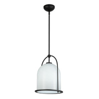 Artcraft - AC10650BK - One Light Pendant - Dahlia - Black