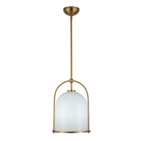 Artcraft - AC10650BR - One Light Pendant - Dahlia - Brushed Brass
