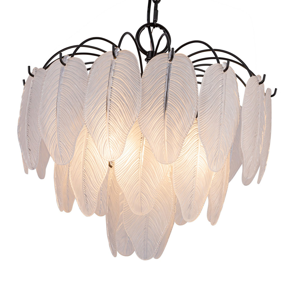 Artcraft - AC11780BK - Four Light Pendant - Alessia - Black