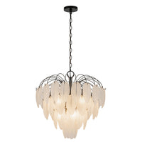 Artcraft - AC11781BK - Ten Light Chandelier - Alessia - Black