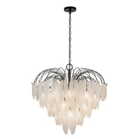 Artcraft - AC11782BK - 19 Light Chandelier - Alessia - Black