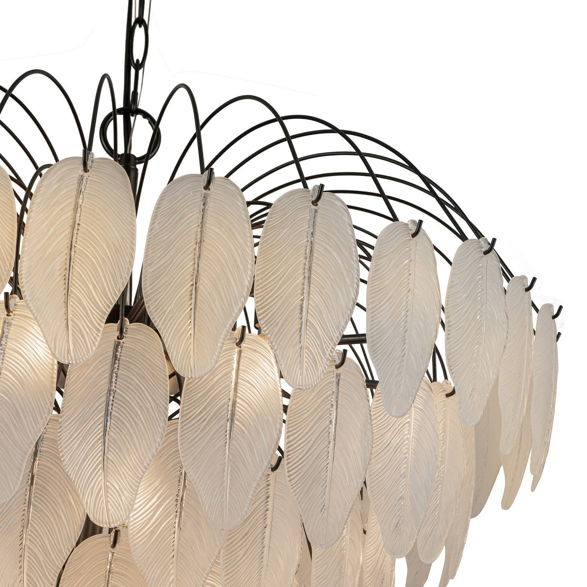 Artcraft - AC11783BK - 24 Light Chandelier - Alessia - Black