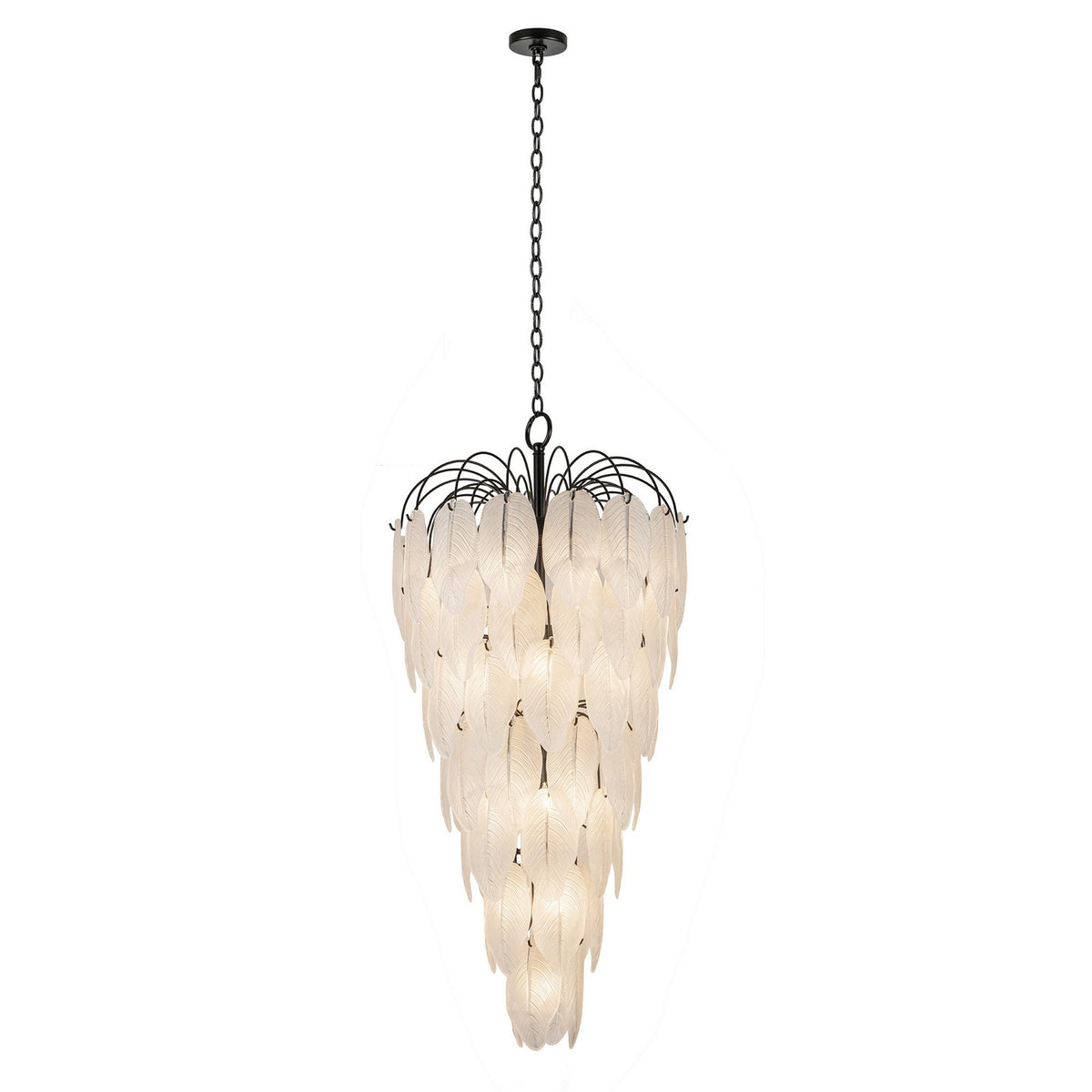 Artcraft - AC11784BK - 23 Light Chandelier - Alessia - Black