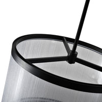 Artcraft - AC11890SL - LED Pendant - Cora - Silver