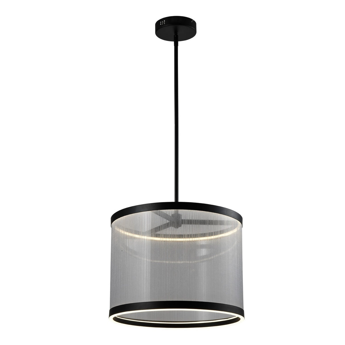 Artcraft - AC11890SL - LED Pendant - Cora - Silver