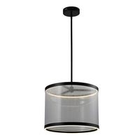 Artcraft - AC11890SL - LED Pendant - Cora - Silver