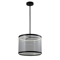 Artcraft - AC11890SL - LED Pendant - Cora - Silver