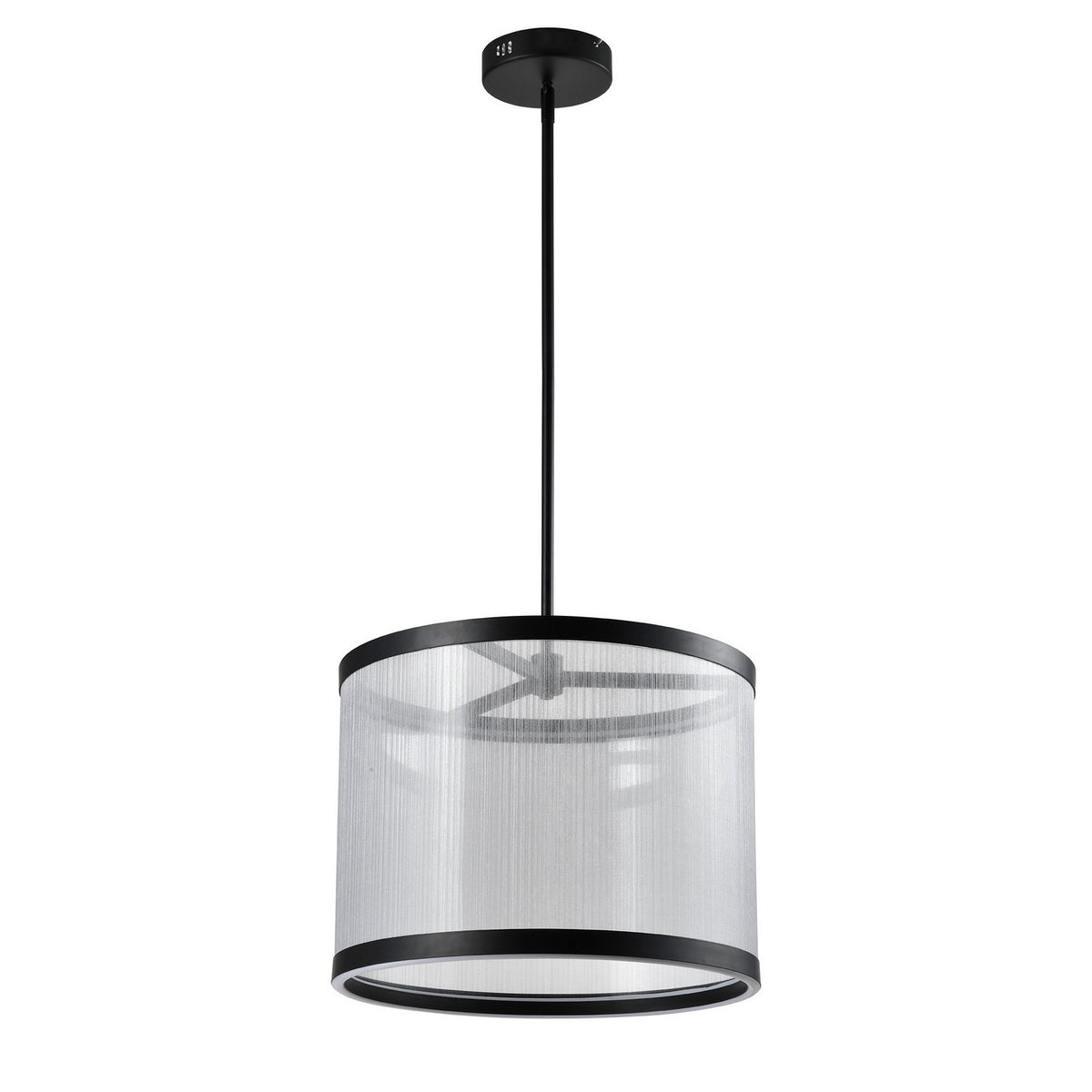 Artcraft - AC11890SL - LED Pendant - Cora - Silver