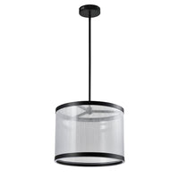 Artcraft - AC11890SL - LED Pendant - Cora - Silver