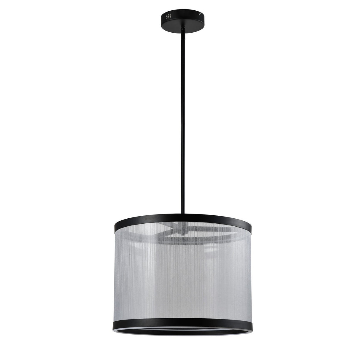 Artcraft - AC11890SL - LED Pendant - Cora - Silver
