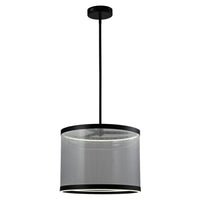 Artcraft - AC11890SL - LED Pendant - Cora - Silver
