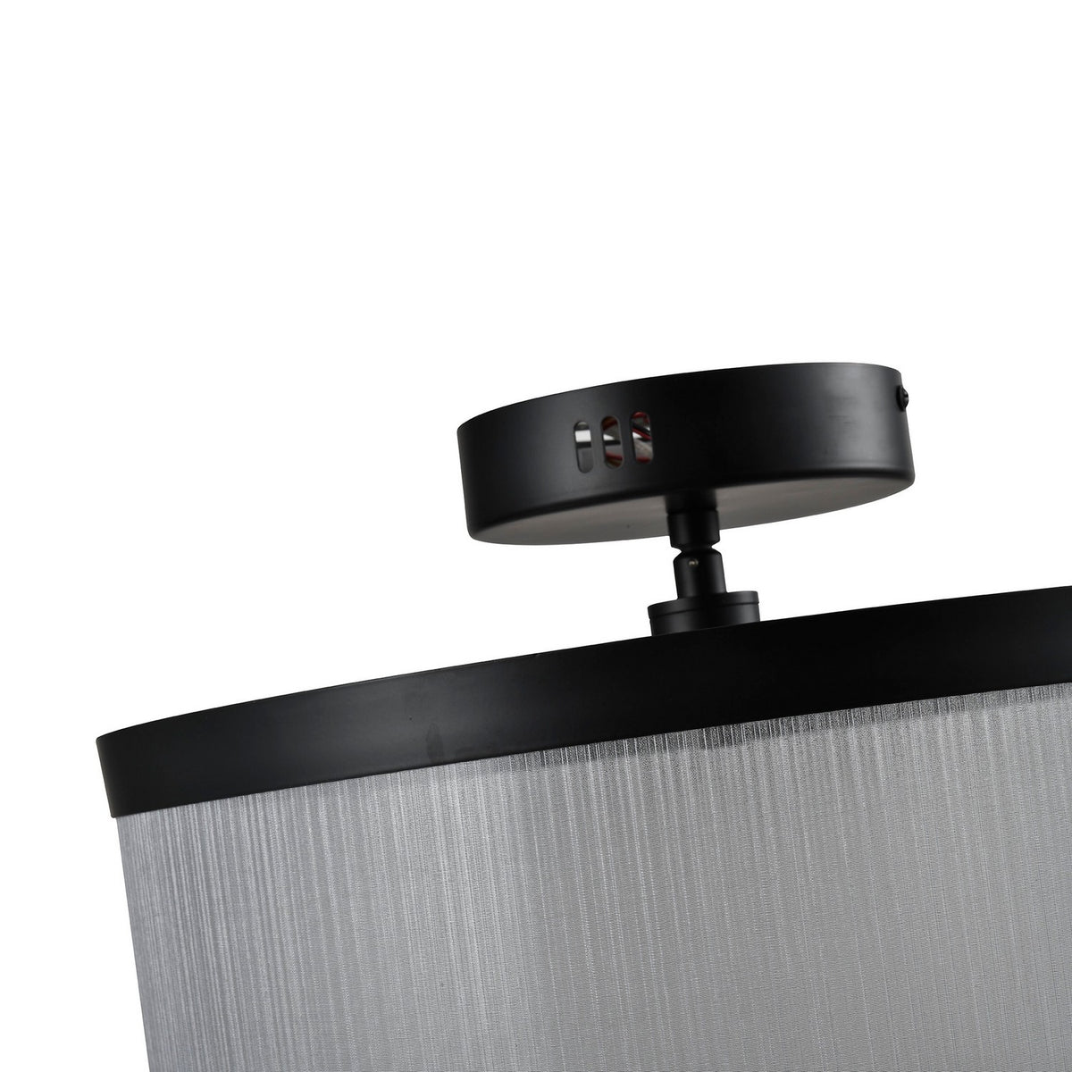 Artcraft - AC11893SL - LED Semi Flush Mount - Cora - Silver