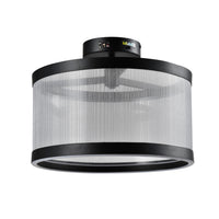 Artcraft - AC11893SL - LED Semi Flush Mount - Cora - Silver