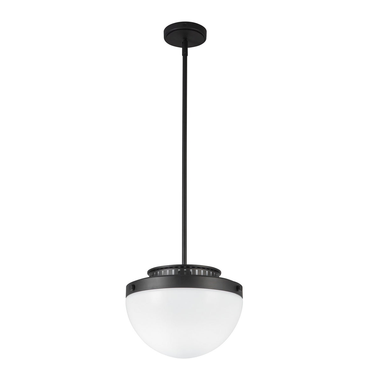 Artcraft - AC12010BK - One Light Pendant - Dahlia - Black