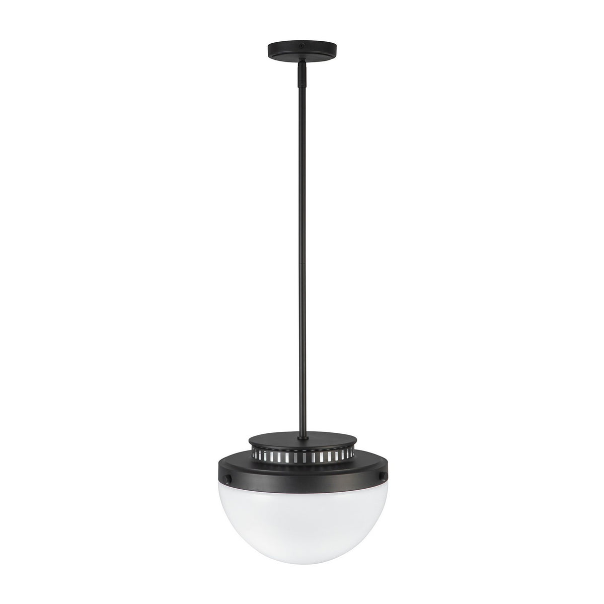 Artcraft - AC12010BK - One Light Pendant - Dahlia - Black