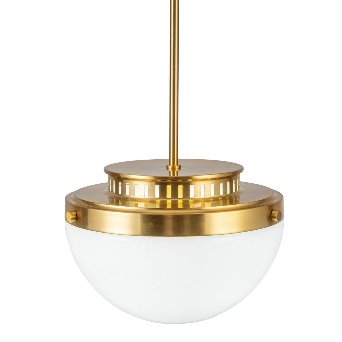 Artcraft - AC12010BR - One Light Pendant - Dahlia - Brushed Brass