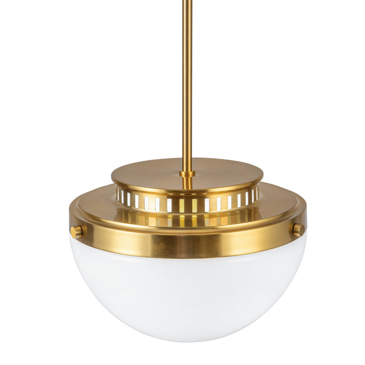 Artcraft - AC12010BR - One Light Pendant - Dahlia - Brushed Brass