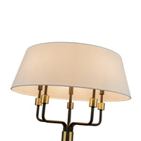 Artcraft - AC12035BB - Five Light Pendant - Providence - Black, Brushed Brass