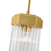 Artcraft - AC12060BR - One Light Pendant - Emma - Brushed Brass