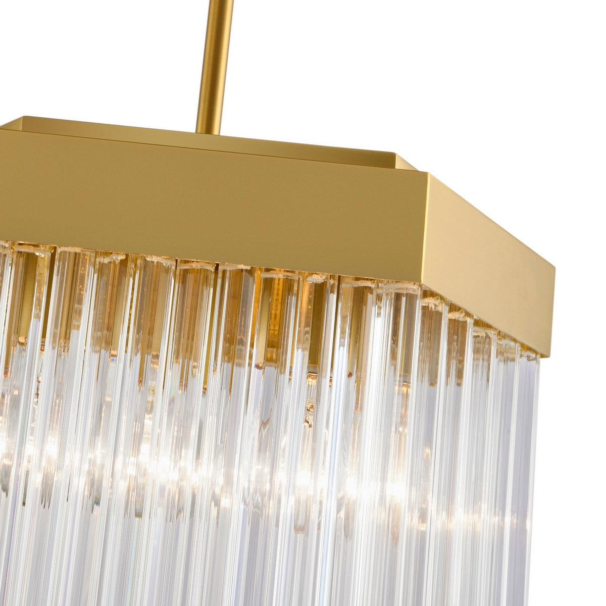 Artcraft - AC12062BR - Three Light Pendant - Emma - Brushed Brass