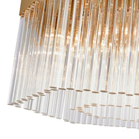 Artcraft - AC12063BR - Seven Light Chandelier - Emma - Brushed Brass