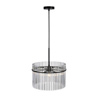 Artcraft - AC12081BK - One Light Semi Flush Mount - Ava - Black