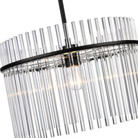 Artcraft - AC12081BK - One Light Semi Flush Mount - Ava - Black