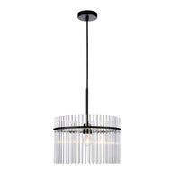 Artcraft - AC12081BK - One Light Semi Flush Mount - Ava - Black