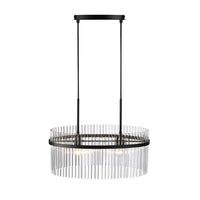 Artcraft - AC12082BK - Two Light Chandelier - Ava - Black