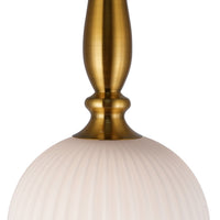 Artcraft - AC12111BR - One Light Pendant - Kate - Brushed Brass