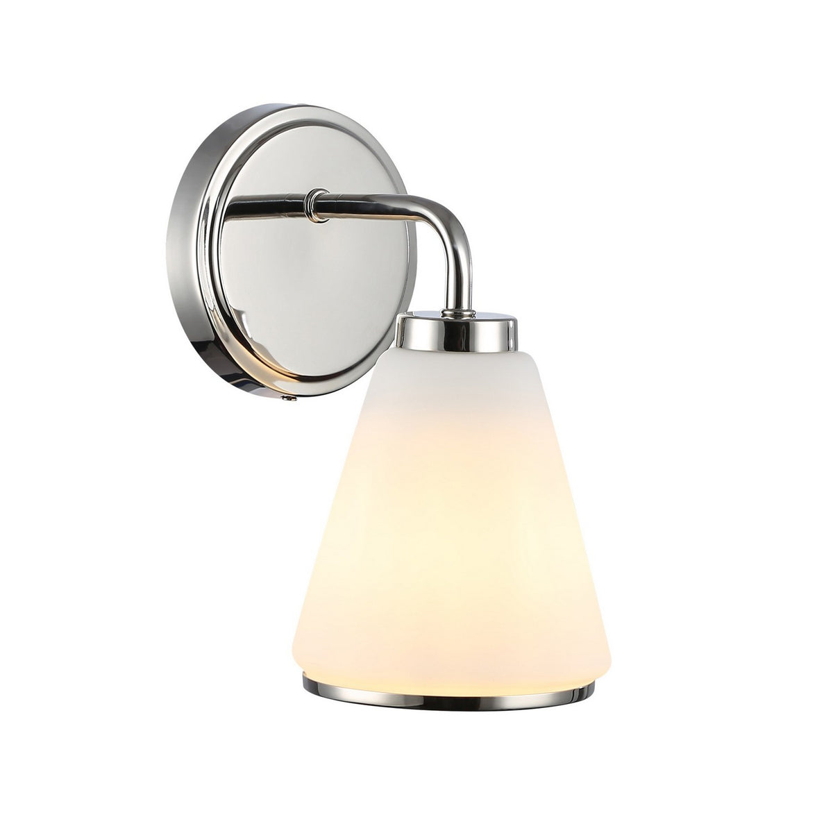 Artcraft - AC12121PN - One Light Wall Sconce - Zoey - Polished Nickel