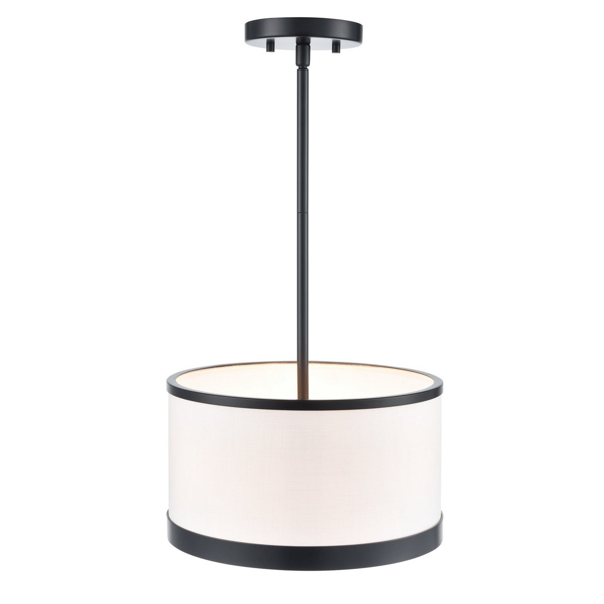 Artcraft - AC12161BK - Three Light Pendant - High Street - Black