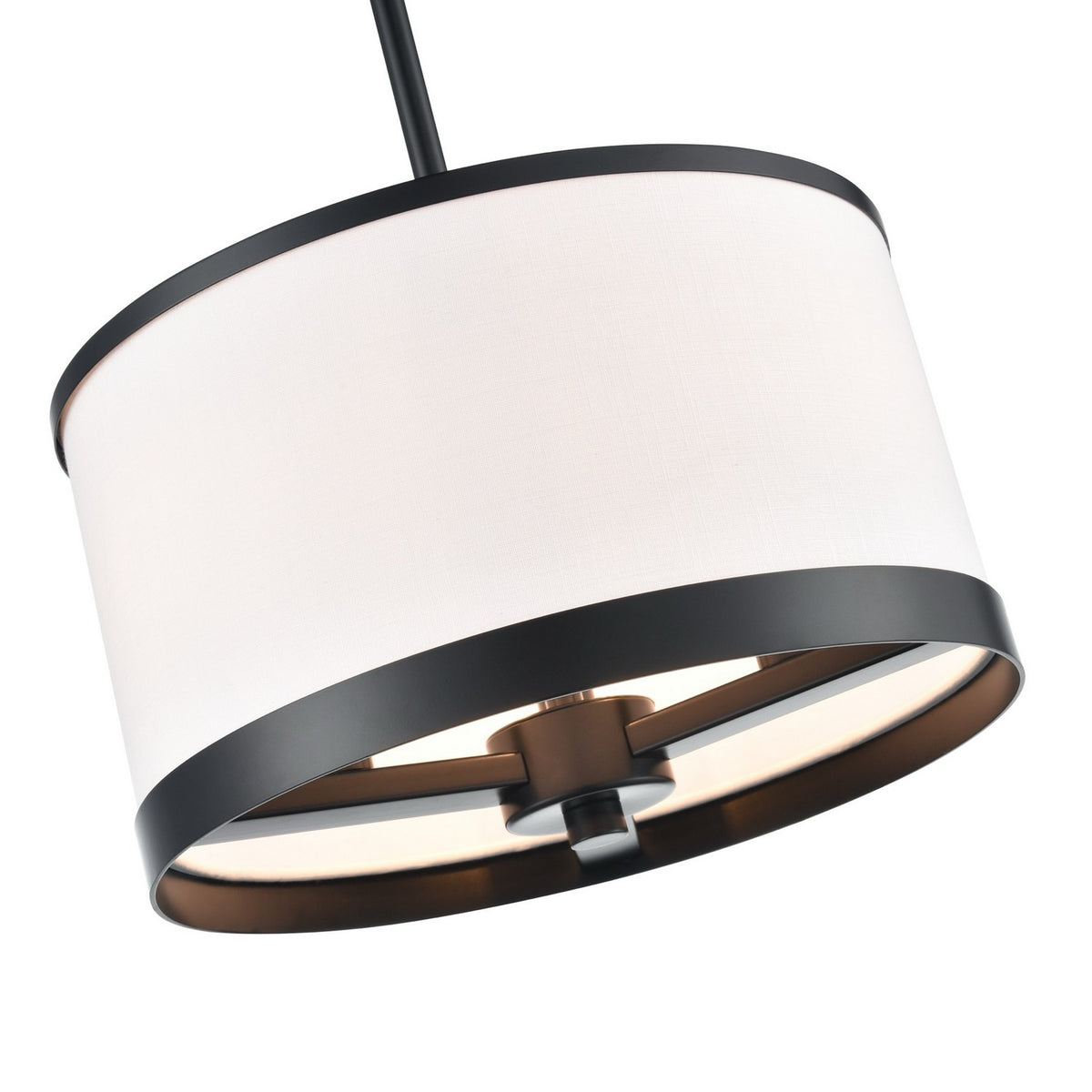Artcraft - AC12161BK - Three Light Pendant - High Street - Black