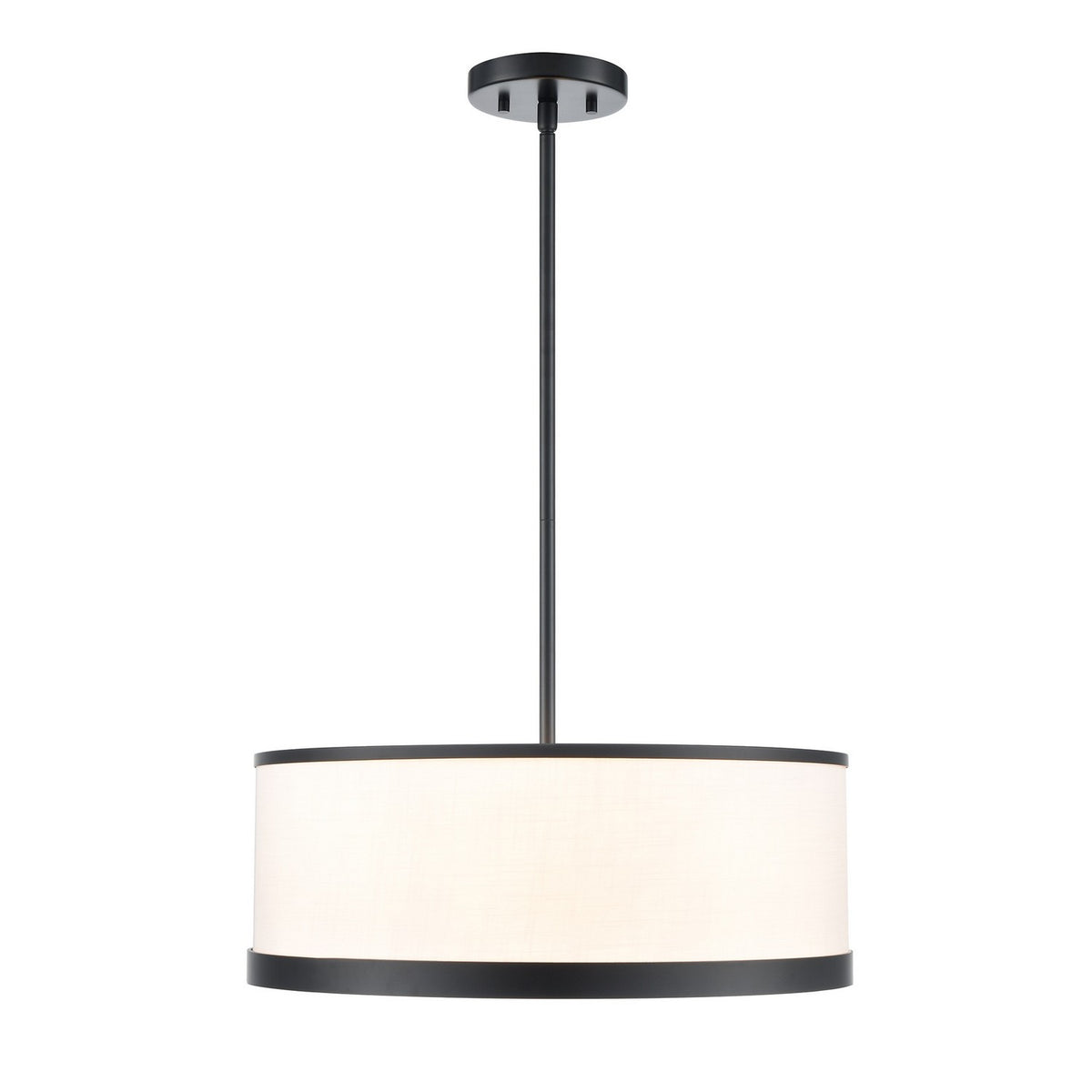 Artcraft - AC12162BK - Four Light Chandelier - High Street - Black