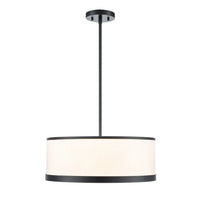 Artcraft - AC12162BK - Four Light Chandelier - High Street - Black