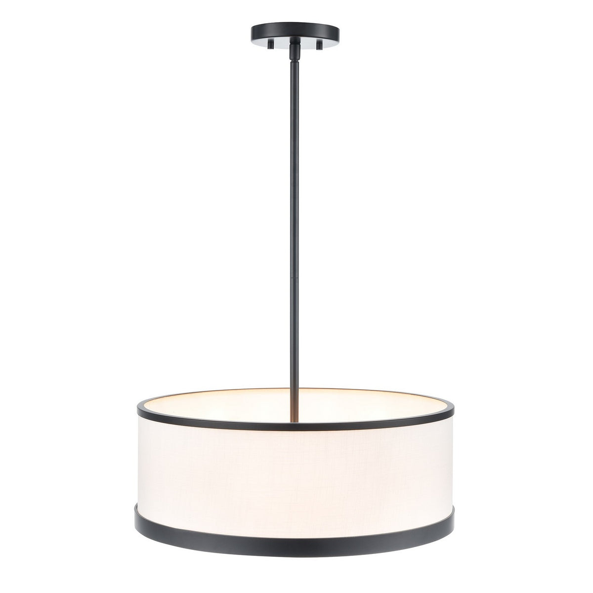 Artcraft - AC12162BK - Four Light Chandelier - High Street - Black