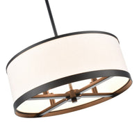 Artcraft - AC12162BK - Four Light Chandelier - High Street - Black