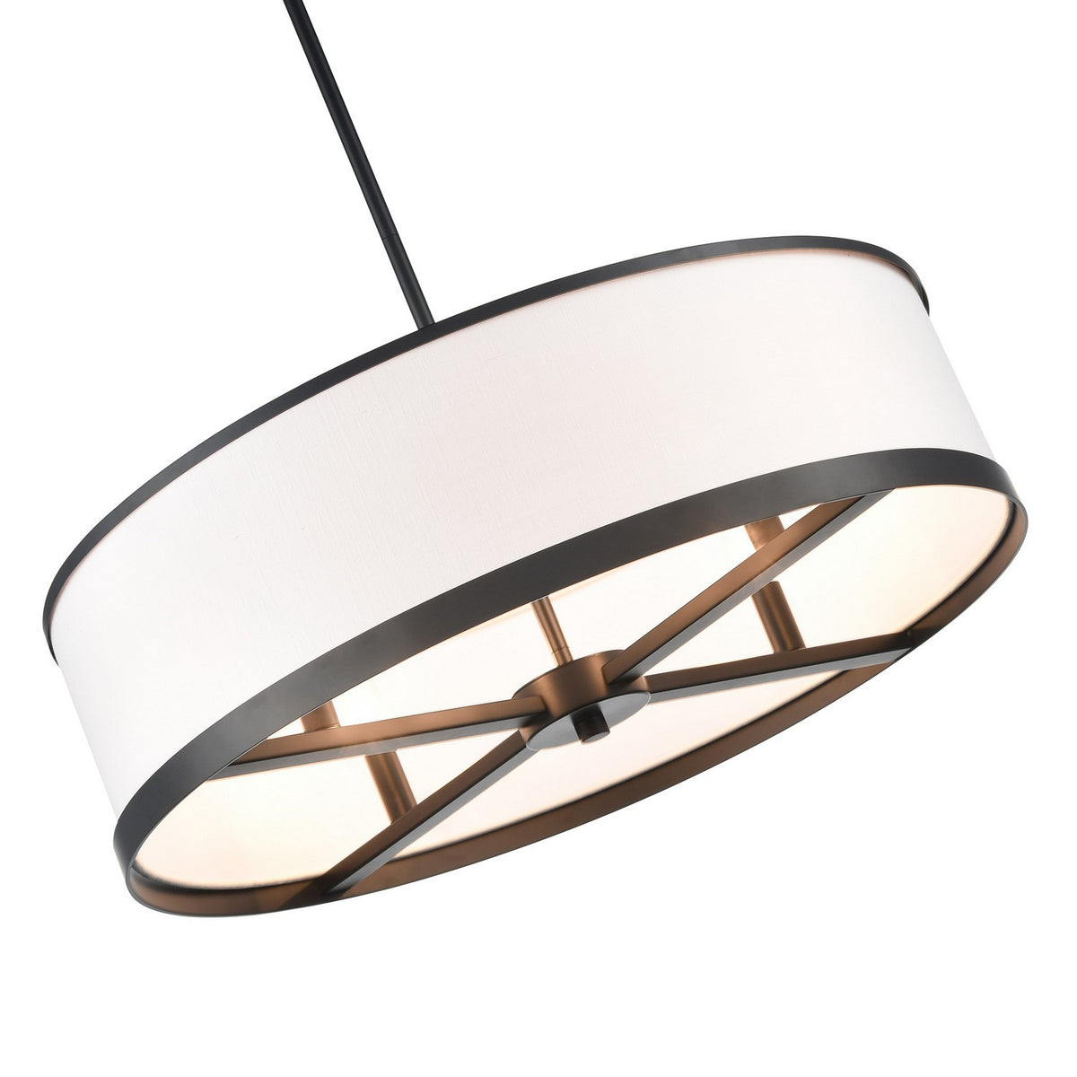 Artcraft - AC12163BK - Four Light Chandelier - High Street - Black