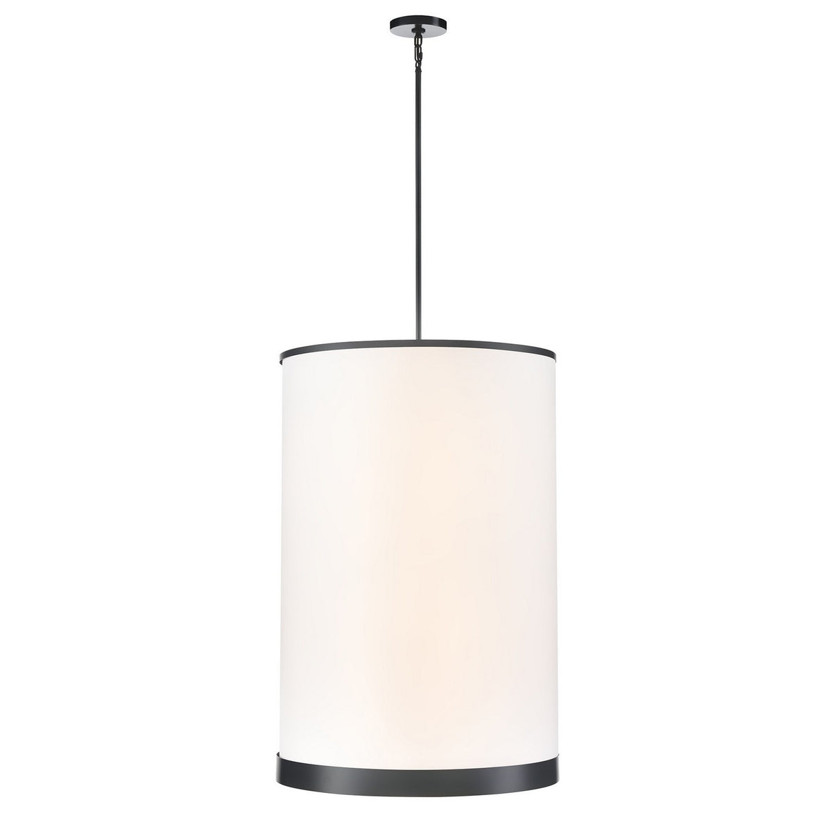 Artcraft - AC12166BK - Eight Light Chandelier - High Street - Black