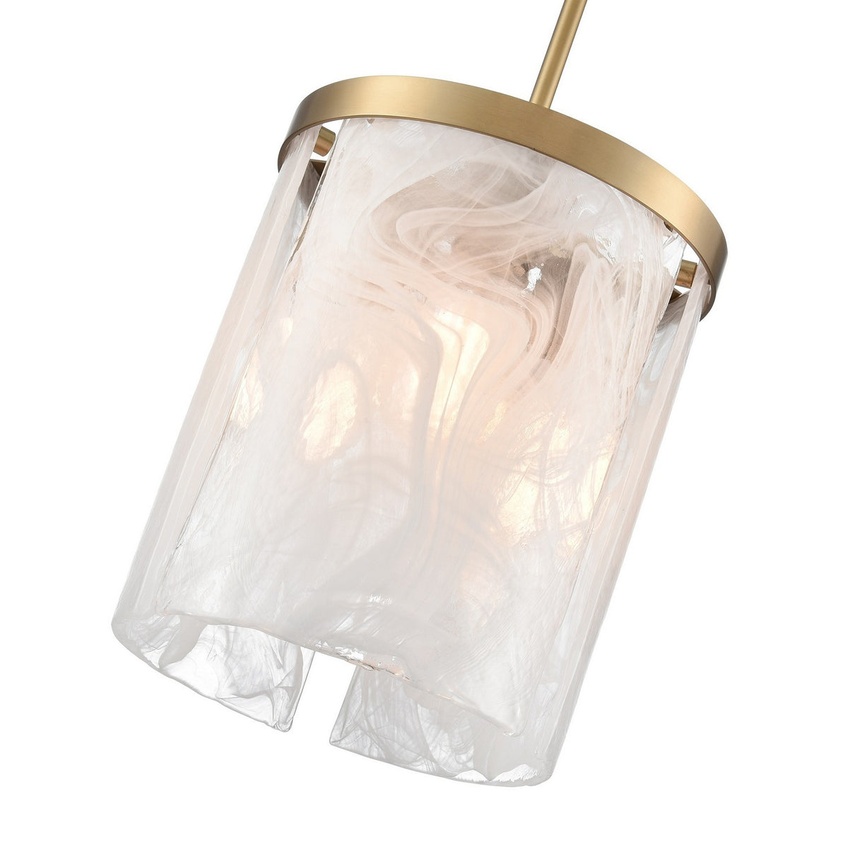 Artcraft - AC12170BR - Three Light Pendant - Skye - Brass