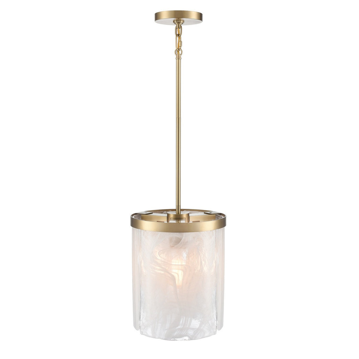 Artcraft - AC12170BR - Three Light Pendant - Skye - Brass