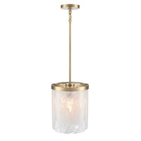 Artcraft - AC12170BR - Three Light Pendant - Skye - Brass