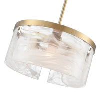 Artcraft - AC12171BR - Three Light Pendant - Skye - Brass