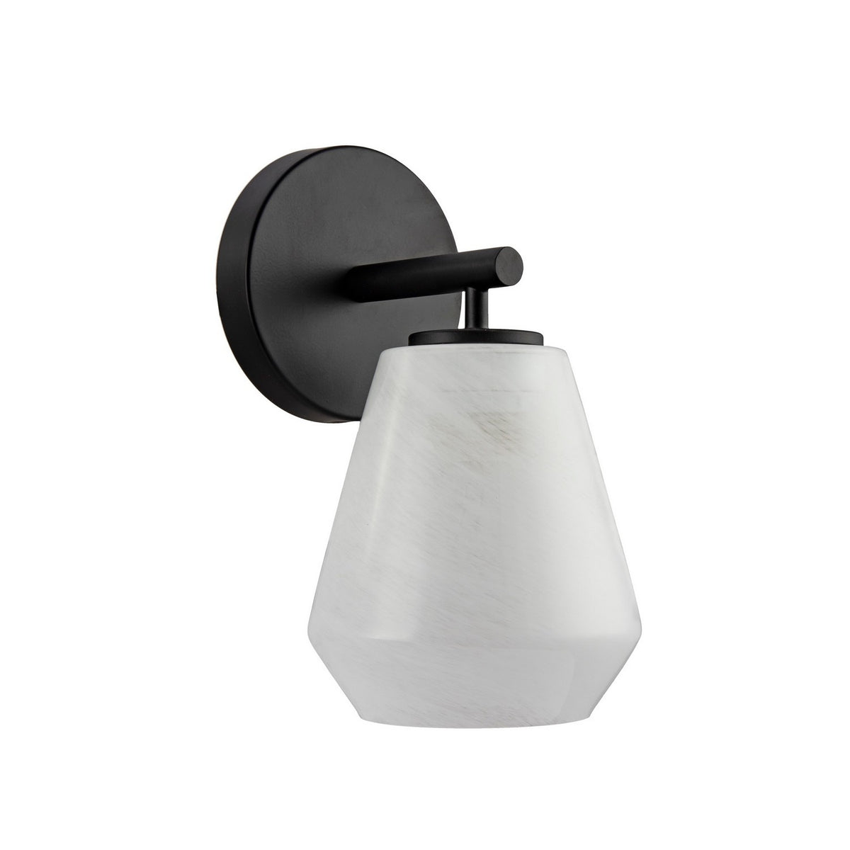 Artcraft - AC12181BK - One Light Wall Sconce - Brooke - Black