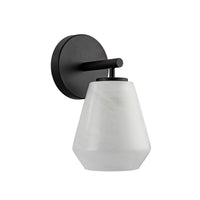 Artcraft - AC12181BK - One Light Wall Sconce - Brooke - Black